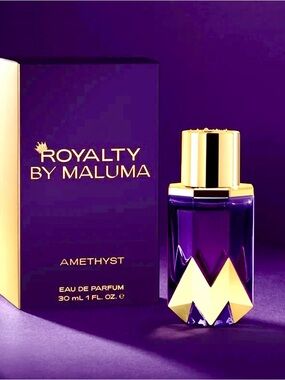 Royalty by Maluma Amethyst Bottle-Purple & Gold BRAND NEW IN BOX